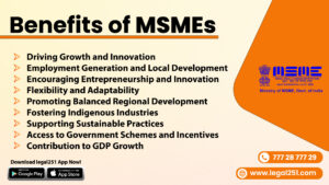 Benefits of MSMEs