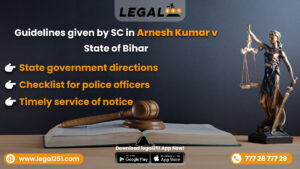 SC in Arnesh Kumar v. State